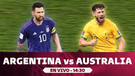 argentina vs australia en vivo online directv